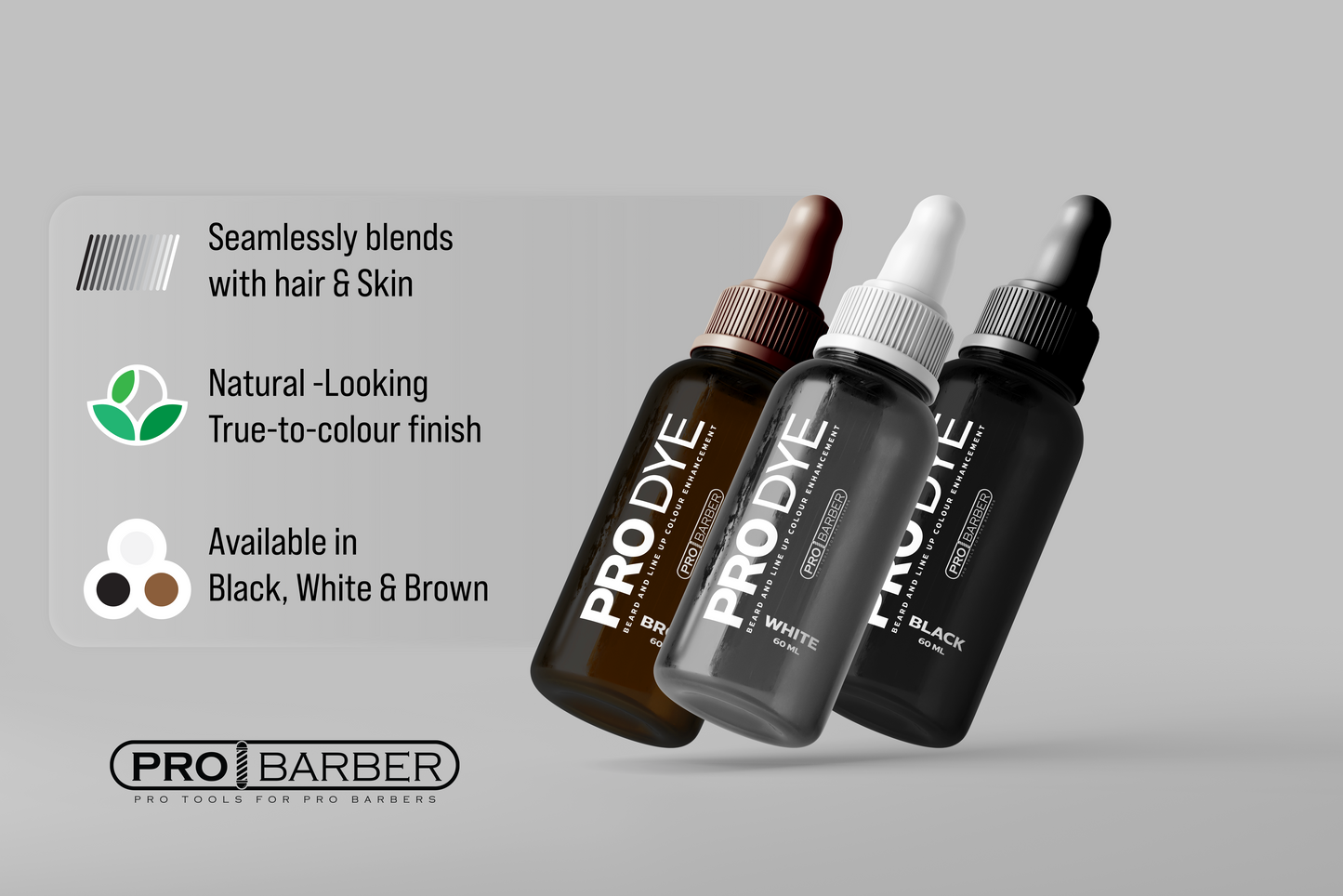 ProBarber® PRO DYE - No Drip Enhancement Airbrush dye