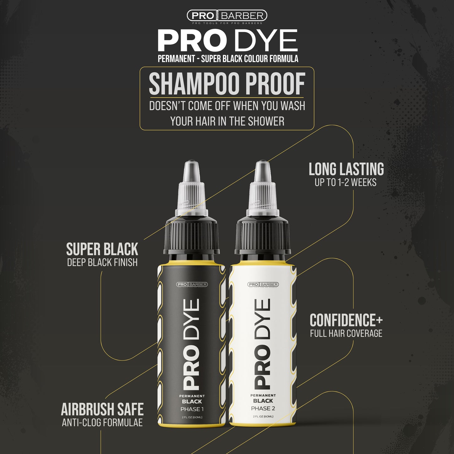 ProBarber PRO DYE – Permanent Super Black