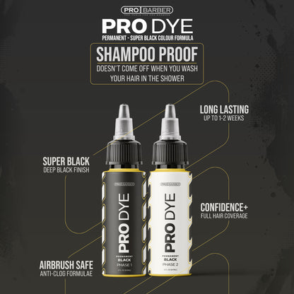 ProBarber PRO DYE – Permanent Super Black